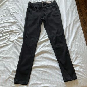 Rag and bone black legging size 24